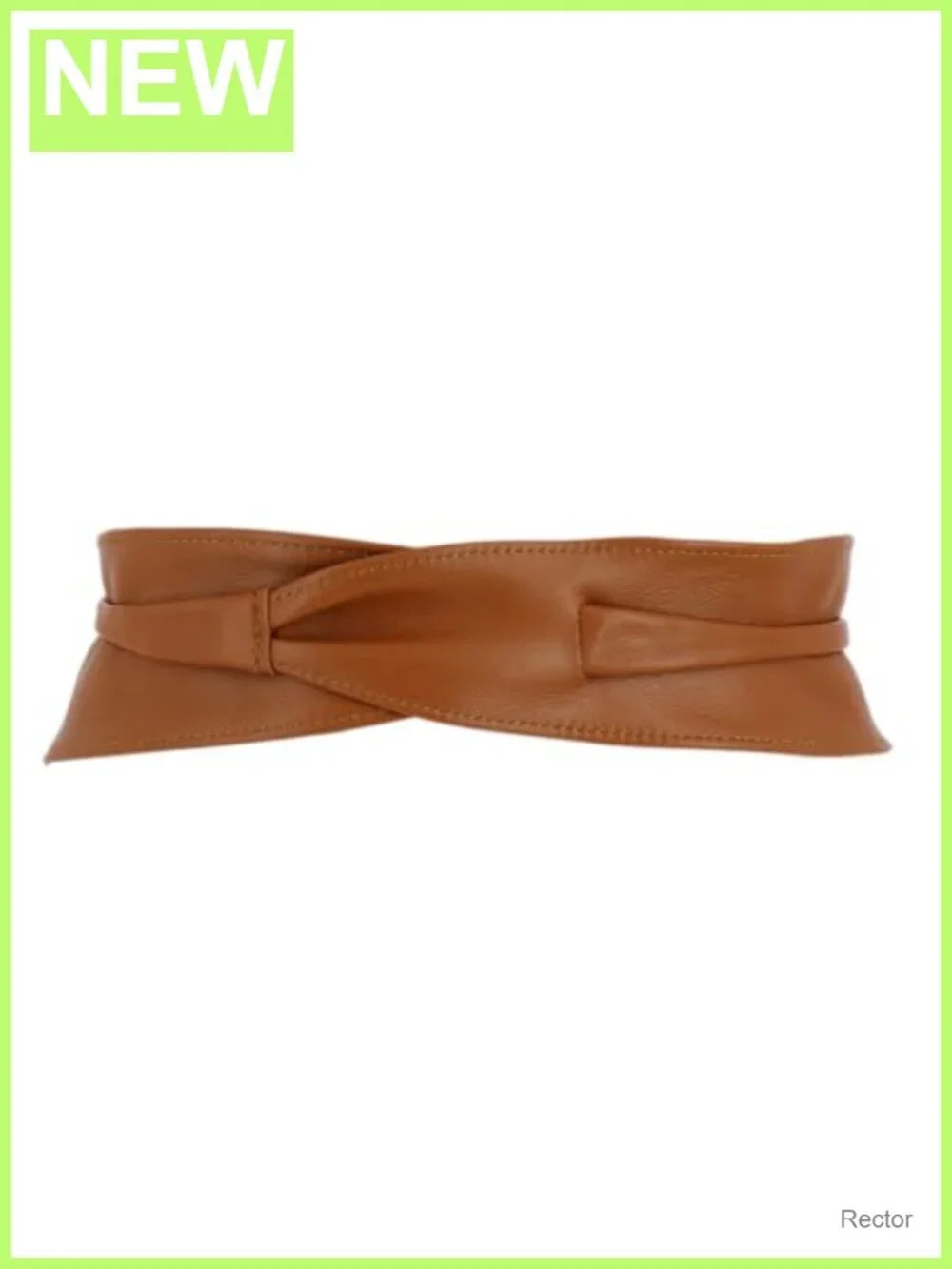 Women's Italian Leather Obi Belt Wide Vintage Wrap Waist Cinch